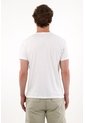 Tennis Camiseta Con Cuello Redondo En Rib Blanca Para Hombre de Tennis