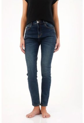 Tennis Jean Jegging Azul Para Mujer