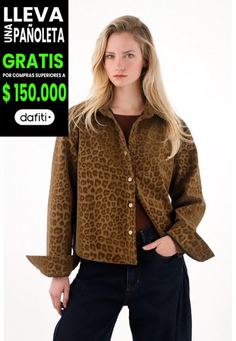 Tennis Chaqueta Con Diseño Animal Print A Tono Para Mujer Tennis