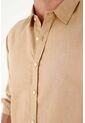 Tennis Camisa Para Hombre En Lino Arena Fit Regular Y Fresca de Tennis