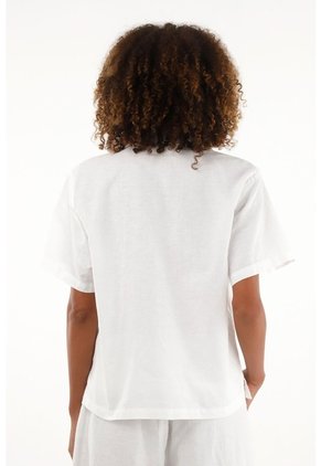 Tennis Camisa Tipo Bowling Manga Corta Para Mujer