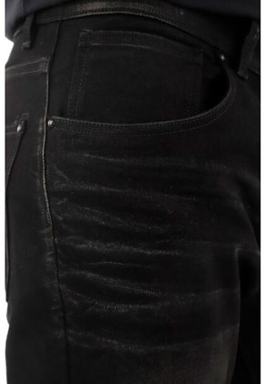 Tennis Jean Nudy Negro Cinco Bolsillos Para Hombre