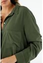 Camisa Manga Larga Verde Para Mujer de Tennis