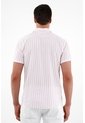 Tennis Camisa Rosada Manga Corta Para Hombre de Tennis
