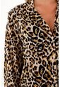 Conjunto De Pijama Estampado Animal Print Para Mujer de Tennis