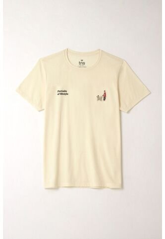 Tennis Camiseta Básica Crudo Para Hombre Tennis