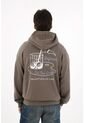 Tennis Buzo Tipo Hoodie Estampado Gris Para Hombre de Tennis