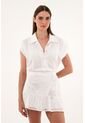 Camisa Blanca En 100% Algodón Para Mujer de Tennis
