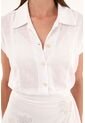 Camisa Blanca En 100% Algodón Para Mujer de Tennis