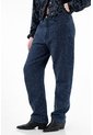 Tennis Jean Balloon Tiro Bajo Azul Oscuro Para Mujer de Tennis