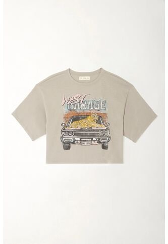 Tennis Camiseta Básica Manga Corta Gris Para Mujer Tennis