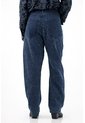 Tennis Jean Balloon Tiro Bajo Azul Oscuro Para Mujer de Tennis