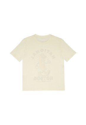 Camiseta Crudo Con Estampado Para Niño