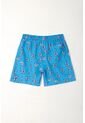 Tennis Pantaloneta De Baño Estampado Palmeras Para Hombre de Tennis