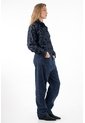 Tennis Jean Balloon Tiro Bajo Azul Oscuro Para Mujer de Tennis