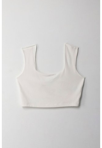 Tennis Camiseta Crop Manga Sisa Crudo Para Mujer Tennis