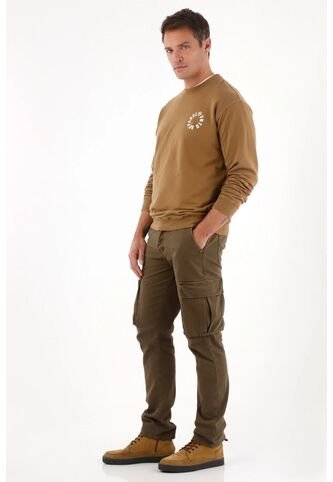 Tennis Pantalón Con Bolsillos De Tapa Café Para Hombre Tennis