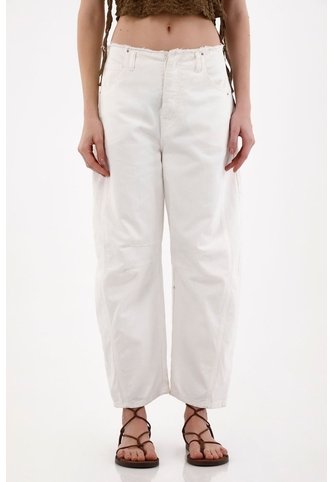 Tennis Jean Horseshoe Con Desflecado Crudo Para Mujer Tennis