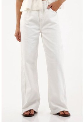 Tennis Jean En Tela Tipo Acanalada Crudo Para Mujer