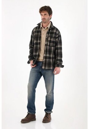 Tennis Jean Classic Con Desgastes Localizados Azul Para Hombre