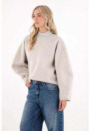 Tennis Buzo Con Textura Crudo Para Mujer