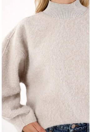 Tennis Buzo Con Textura Crudo Para Mujer