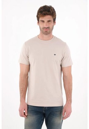 Tennis Camiseta Manga Corta Café Para Hombre