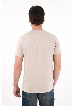 Tennis Camiseta Manga Corta Café Para Hombre