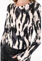 Tennis Camiseta Manga Larga Animal Print Para Mujer de Tennis