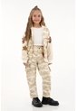 Abrigo Crudo De Estampado Militar Para Niña de Tennis