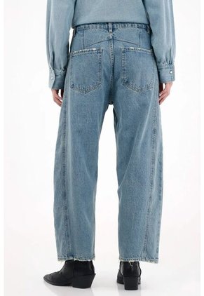 Tennis Jean Horseshoe Con Apliques Brillantes Para Mujer