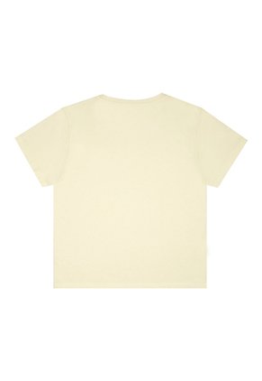 Tennis Camiseta Crudo Con Bordado Decorativo Para Mujer