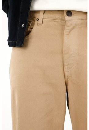Tennis Pantalón Loose Tiro Medio Crudo Para Hombre