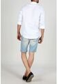 Tennis Camisa Blanca De Lino Para Hombre de Tennis