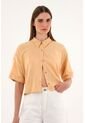 Tennis Camisa Manga Corta Naranja Para Mujer de Tennis
