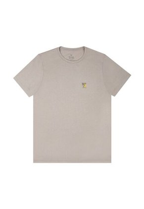 Tennis Camiseta Gris Manga Corta Para Hombre