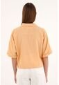 Tennis Camisa Manga Corta Naranja Para Mujer de Tennis