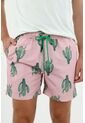 Pantaloneta Rosada Para Hombre de Tennis