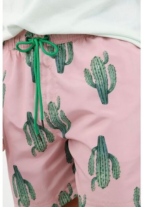 Pantaloneta Rosada Para Hombre