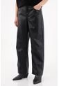 Tennis Pantalón En Cuero Sintético Negro Para Mujer de Tennis