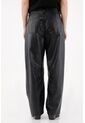 Tennis Pantalón En Cuero Sintético Negro Para Mujer de Tennis