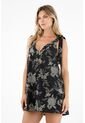 Tennis Vestido Negro Con Detalles Bordados Para Mujer de Tennis