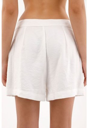 Tennis Short Tipo Sastre Crudo Para Mujer