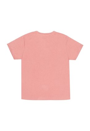 Camiseta Naranja Con Estampado Para Mujer