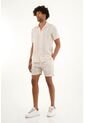 Tennis Camisa Crudo Tipo Bowling A Rayas Para Hombre de Tennis