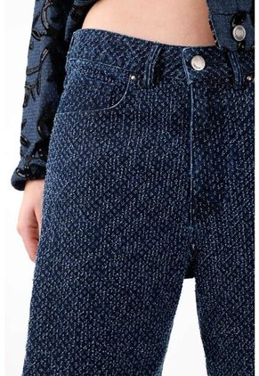 Tennis Jean Balloon Tiro Bajo Azul Oscuro Para Mujer