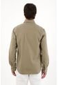 Tennis Camisa Manga Larga Con Bolsillo Verde Para Hombre de Tennis