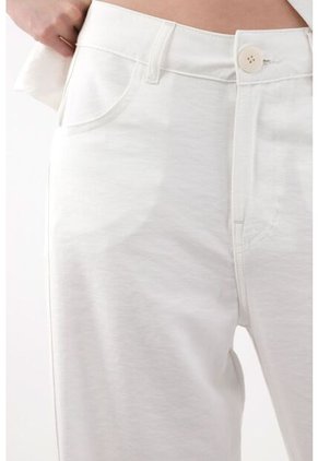 Tennis Pantalón Horseshoe En Twill Pesado Crudo Para Mujer