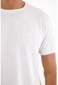 Tennis Camiseta Cuello Redondo Blanca Para Hombre de Tennis