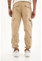 Pantalón Jogger Con Bolsillos Cargo Café Para Hombre de Tennis